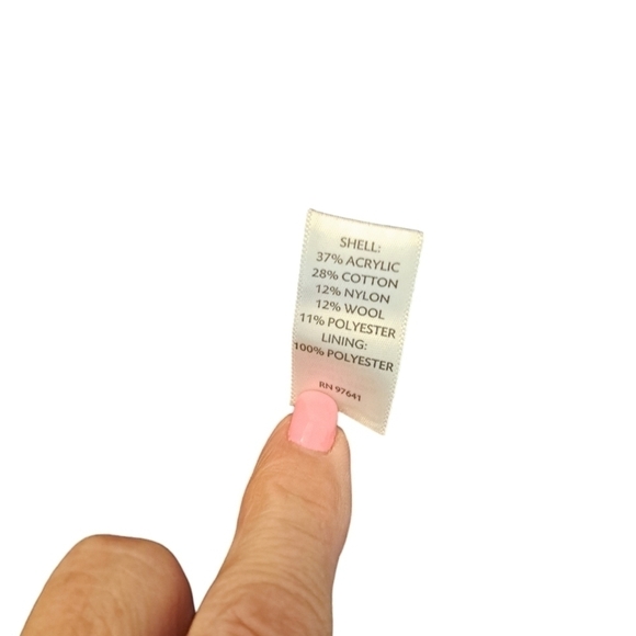 J. Jill large tweed swing style jacket lined pockets collared career business - Picture 7 of 7